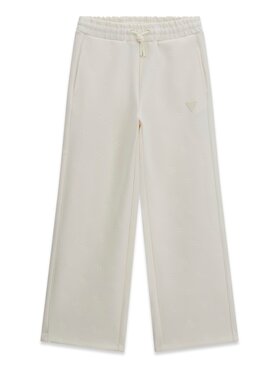 Guess Kids Guess Kids Spodnie materiałowe 183818 Beżowy Regular Fit