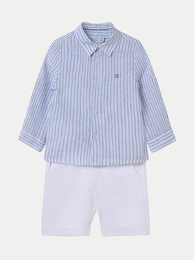 Abel & Lula Abel & Lula Completo camicia e pantaloncini 05252 Bianco Regular Fit