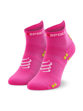 Compressport Ilgos Moteriškos Kojinės Pro Racing Socks V4.0 Run Low XU00047B_360 Rožinė