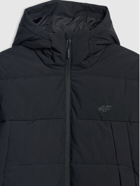4F 4F Kurtka puchowa URBAN COMMUTER Czarny Regular Fit