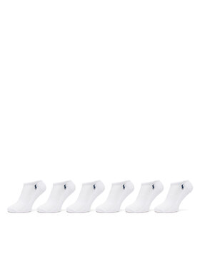 Polo Ralph Lauren Polo Ralph Lauren Set di 6 paia di calzini corti da donna 455950427002 Bianco