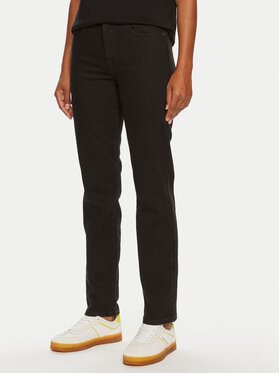 Wrangler Wrangler Traperice 112356392 Crna Straight Fit