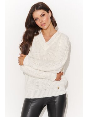 Numinou Numinou Sweter NU_S97 Écru Regular Fit