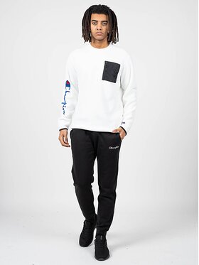 Champion Champion Mikina 213722 Bílá Regular Fit