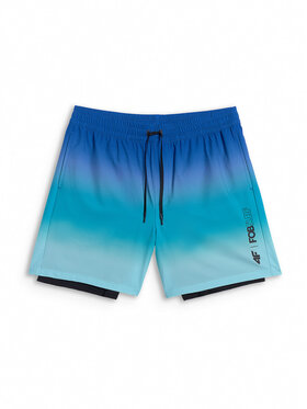 4F 4F Plavecké šortky FOB SUMMER Modrá Regular Fit