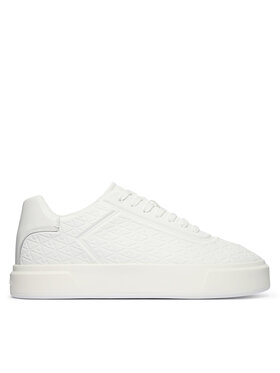 Calvin Klein Calvin Klein Sneakersy Beasket Cup Oxf Lup Hf Aop Lth HM0HM02132 Biela