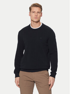 Marc O'Polo Marc O'Polo Sweter M20 5023 60074 Granatowy Regular Fit