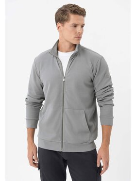 Volcano Volcano Bluza B-GULF Szary Regular Fit