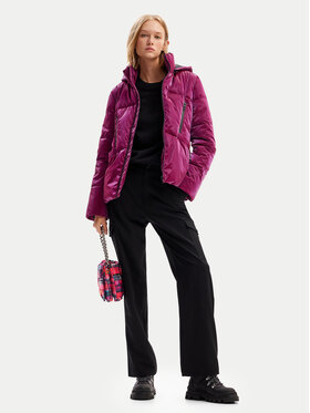 Desigual Desigual Winterjacke Flam 24WWEWBP Rosa Regular Fit