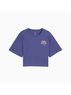Puma Puma T-Shirt 685827 Fioletowy Regular Fit