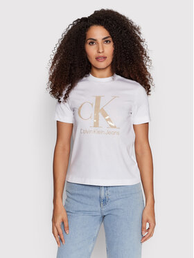 Calvin Klein Jeans Calvin Klein Jeans T-shirt J20J218264 Bijela Regular Fi