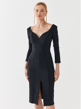 Elisabetta Franchi Elisabetta Franchi Coctailkleid AB-415-36E2-4421 Schwarz Slim Fit