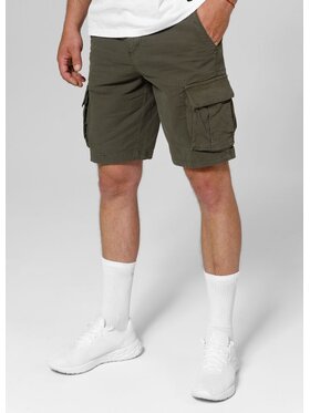 PITBULL PITBULL Szorty Szorty Zielony Regular Fit