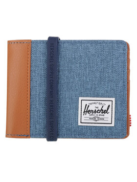 Herschel Herschel Mały Portfel Męski Herschel Hank RFID Wallet II Niebieski