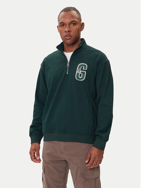 Guess Guess Bluză M5BQ18 K0552 Verde Regular Fit