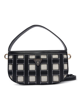 Guess Guess Ročna torba Frankie Mini HWWG97 36770 Črna