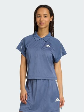 adidas adidas T-Shirt Tennis Błękitny Regular Fit