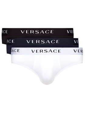 Versace Versace Sada 3 kusů slipů Basso AU04319 Barevná