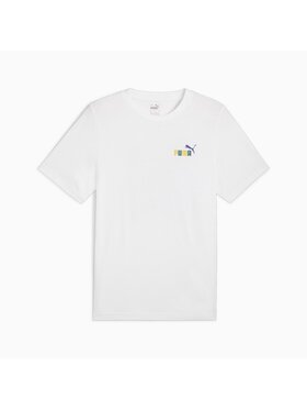 Puma Puma T-Shirt 683211 Biały Regular Fit