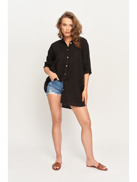 lemoniade lemoniade Koszula L669 Czarny Oversize