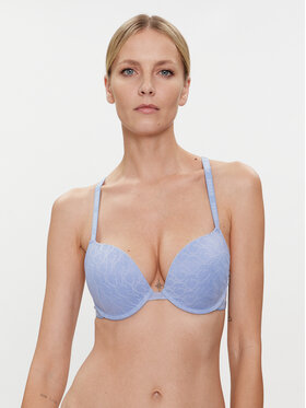 Guess Guess Sutien Push-up Edytha O3BC17 KBXA0 Albastru