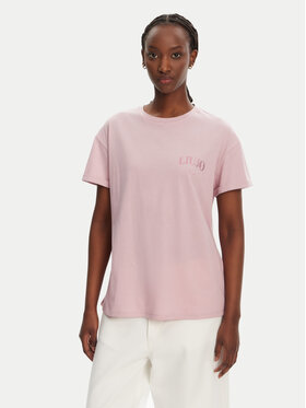 Liu Jo Liu Jo T-Shirt WA5144 JS923 M9621 Różowy Regular Fit
