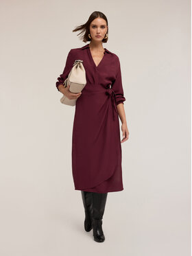 Motivi Motivi Vestito da giorno 7254Q003375N036 Bordeaux Regular Fit