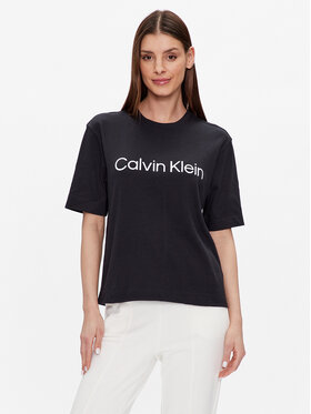 Calvin Klein Performance Calvin Klein Performance T-Shirt 00GWS3K128 Černá Relaxed Fit