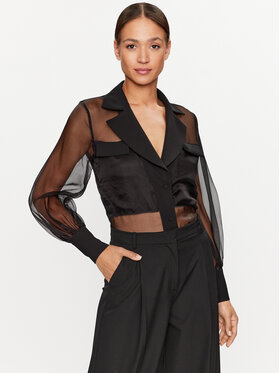 MVP Wardrobe MVP Wardrobe Marškiniai MVPE3CA146.0CP0029 Juoda Regular Fit