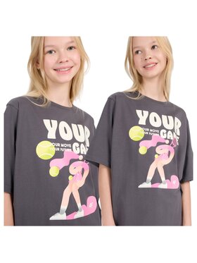 4F 4F T-Shirt 4FJASAW24TTSHF2592-22S Czarny Oversize