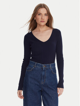 Kontatto Kontatto Sveter 3M0818C Tmavomodrá Slim Fit