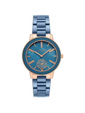 Anne Klein Anne Klein Zegarek AK-3502BLRG Niebieski