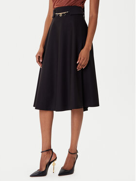 Rinascimento Rinascimento Trapézová sukňa CFC0126216003 Čierna Regular Fit