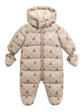Guess Guess Winteranzug H5BW00 WCFM0 Beige Regular Fit