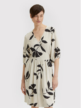 Selected Femme Selected Femme Letní šaty Rami 16084445 Béžová Regular Fit