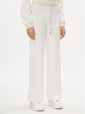 Liu Jo Sport Liu Jo Sport Pantaloni tricotați TA4052 MS005 Écru Bootcut Fit