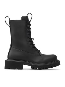 Rains Rains Schnürstiefeletten Show Combat Boot 22600 Schwarz