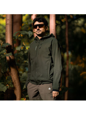 Alpinus Alpinus Kurtka outdoor Oniore Khaki Regular Fit
