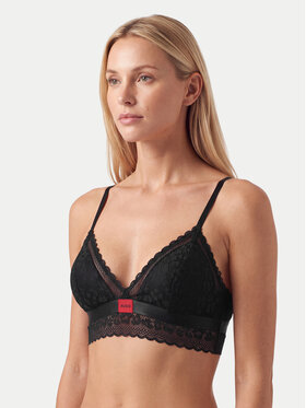 HUGO HUGO Bralette rinnahoidja 50570655 Must