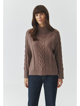 TATUUM TATUUM Sweter EVEREST Beżowy Oversize
