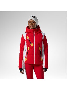 Rossignol Rossignol Kurtka narciarska W Jcc Valdiz Down Ski Jacket Czerwony Slim Fit