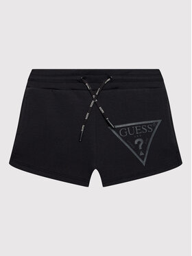 Guess Guess Sportovní kraťasy J2RD08 FL03S Tmavomodrá Regular Fit