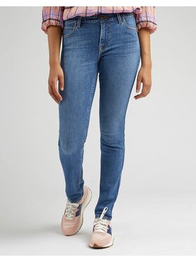 Lee Lee Jeansy ELLY Niebieski Straight Leg