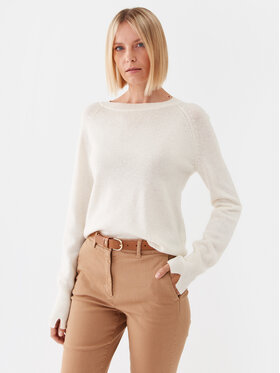Marella Marella Megztinis Ansia 2333661337200 Écru Regular Fit