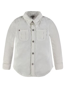 Kanz Kanz Koszula 1726633-1050 Biały Basic Fit