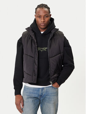 HUGO HUGO Prsluk Berolino2531 50541591 Crna Regular Fit