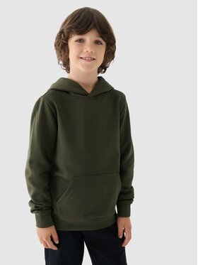4F 4F Mikina 4FJWMM00TSWSM1292-43S Zelená Regular Fit