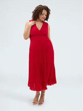 Fiorella Rubino Fiorella Rubino Sukienka koktajlowa 7012T001853N016 Czerwony A-Line Fit