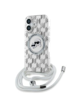 KARL LAGERFELD KARL LAGERFELD Etui na telefon iPhone 16 Przezroczysty
