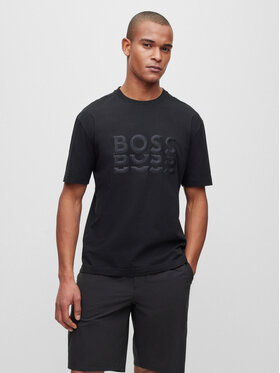 Boss Boss Marškinėliai 50495876 Juoda Regular Fit